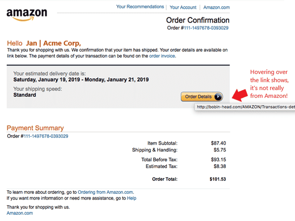 Amazon Hyperlinks
